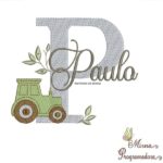 Matriz de Bordado Paulo