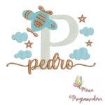 Matriz de Bordado - Pedro (fazemos Qualquer Nome)