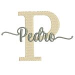 Matriz de Bordado - Nome Pedro