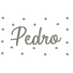 Matriz de Bordado - Pedro (fazemos Qualquer Nome)