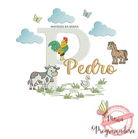matriz-de-bordado-pedro-fazemos-qualquer-nome Matriz de Bordado - Pedro (fazemos Qualquer Nome) - Imagem 1