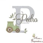 Matriz de Bordado Pedro