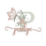 Matriz de Bordado - Penélope (fazemos Qualquer Nome)