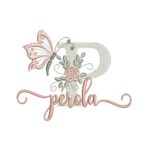 Matriz de Bordado - Pérola (fazemos Qualquer Nome)