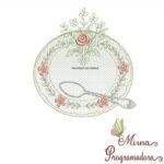 Matriz de Bordado - Prato