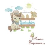 Matriz de Bordado - Querubim (fazemos Qualquer Nome)