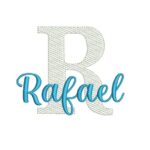 Matriz de Bordado - Rafael(fazemos Qualquer Nome)