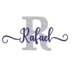 Matriz De Bordado - Rafael (fazemos Qualquer Nome)
