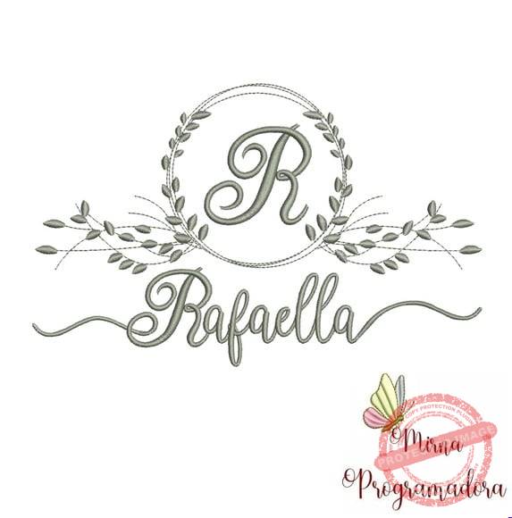 matriz-de-bordado-rafaella-fazemos-qualquer-nome-janome Matriz de Bordado - Rafaella (fazemos Qualquer Nome) - Imagem 1