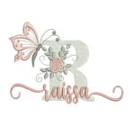 Matriz de Bordado - Raissa (fazemos Qualquer Nome)