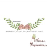 Matriz de Bordado - Raminho Decorativo