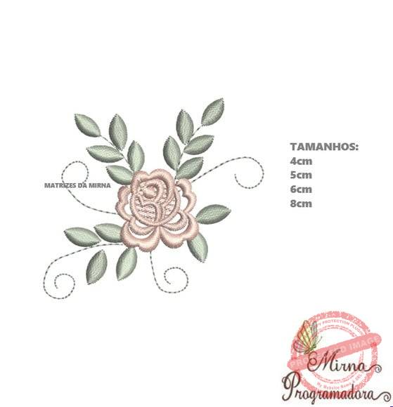 matriz-de-bordado-raminho-flores Matriz de Bordado - Raminho Flores - Imagem 1