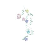 Matriz de Bordado - Raminho Flores Borboleta