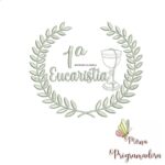 Matriz de Bordado - Raminho Primeira Eucaristia