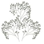 Matriz de Bordado - Raminhos de Folhas