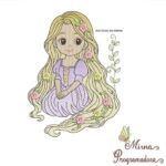 Matriz de Bordado - Rapunzel 1