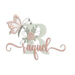 Matriz de Bordado - Raquel (fazemos Qualquer Nome)