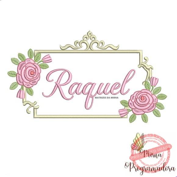 matriz-de-bordado-raquel-fazemos-qualquer-nome-sewing Matriz de Bordado - Raquel (fazemos Qualquer Nome) - Imagem 1