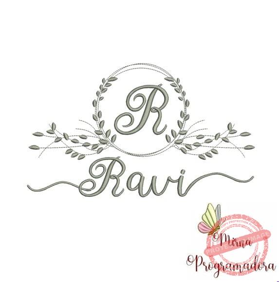 matriz-de-bordado-ravi-fazemos-qualquer-nome-design Matriz de Bordado - Ravi (fazemos Qualquer Nome) - Imagem 1