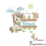 Matriz de Bordado - Ravi (fazemos Qualquer Nome)