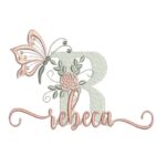 Matriz de Bordado - Rebeca (fazemos Qualquer Nome)