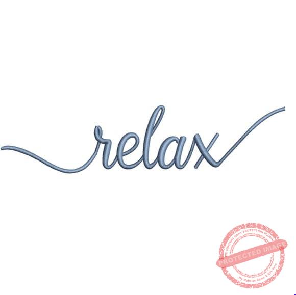 matriz-de-bordado-relax-fazemos-qualquer-nome-embroidery Matriz de Bordado - Relax (fazemos Qualquer Nome) - Imagem 1