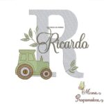 Matriz de Bordado Ricardo