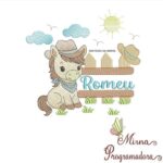 Matriz de Bordado - Romeu (fazemos Qualquer Nome)