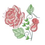 Matriz de Bordado - Rosas