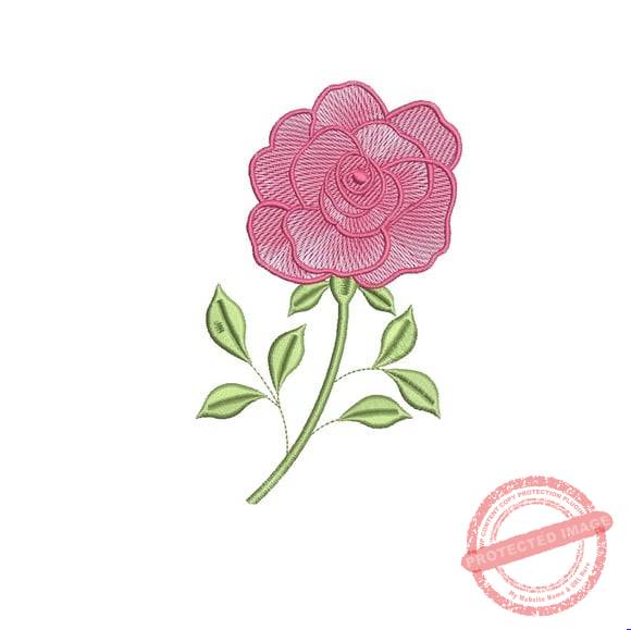 matriz-de-bordado-rosas-embroidery Matriz de Bordado Rosas - Imagem 1