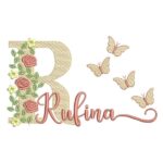Matriz de Bordado - Rufina (fazemos Qualquer Nome)