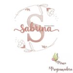 Matriz de Bordado - Sabrina (fazemos Qualquer Nome)