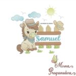 Matriz de Bordado - Samuel (fazemos Qualquer Nome)