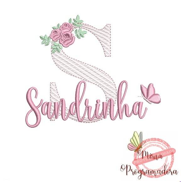 matriz-de-bordado-sandrinha-fazemos-qualquer-nome-matriz-de-bordado-sandrinha Matriz de Bordado - Sandrinha (fazemos Qualquer Nome) - Imagem 1