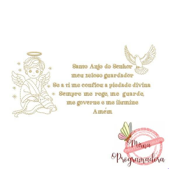 matriz-de-bordado-santo-anjo-matriz Matriz de Bordado - Santo Anjo - Imagem 1