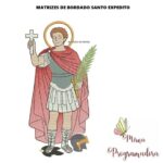 Matriz de Bordado - Santo Expedito