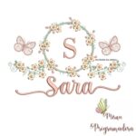 Matriz de Bordado - Sara (fazemos Qualquer Nome)