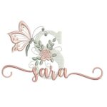 Matriz de Bordado - Sara (fazemos Qualquer Nome)