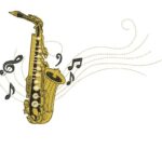 Matriz de Bordado - Saxofone