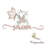 Matriz de Bordado - Serena