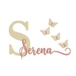 Matriz de Bordado - Serena (fazemos Qualquer Nome)