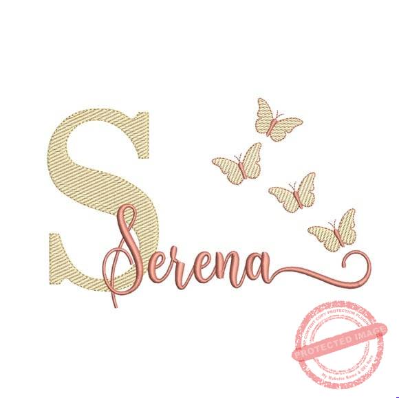 matriz-de-bordado-serena-fazemos-qualquer-nome-elna Matriz de Bordado - Serena (fazemos Qualquer Nome) - Imagem 1