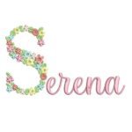 Matriz de Bordado - Serena (fazemos Qualquer Nome)