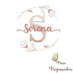 Matriz de Bordado - Serena (fazemos Qualquer Nome)