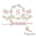 Matriz de Bordado - Serena
