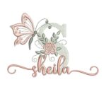 Matriz de Bordado - Sheila (fazemos Qualquer Nome)