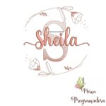 Matriz de Bordado - Sheila (fazemos Qualquer Nome)