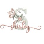 Matriz de Bordado - Shirley (fazemos Qualquer Nome)