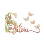 Matriz de Bordado - Sílvia(fazemos Qualquer Nome)