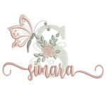 Matriz de Bordado - Simara (fazemos Qualquer Nome)